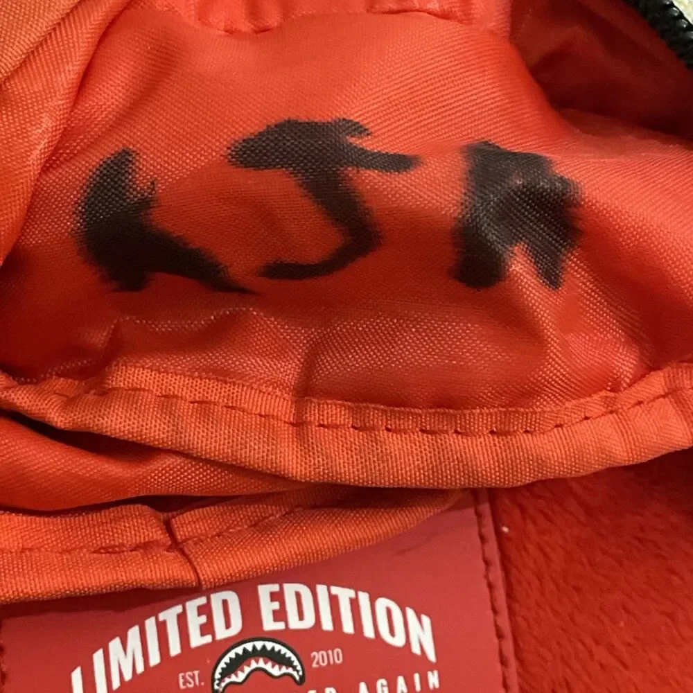 Sprayground Kung Fu Panda Smash DLXRS Limited Edition Backpack Bookbag Travel